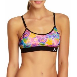 Seamless Sports Bra - Floral - Small